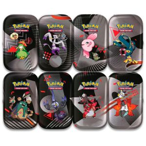 Scarlet & Violet -Black Bolt & White Flare -  Mini Tin - Español