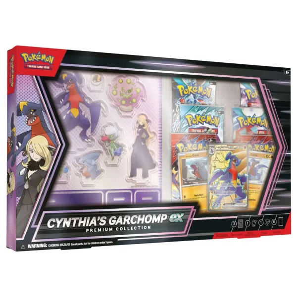 Scarlet & Violet Destined Rivals - Cynthia's Garchomp - Inglés