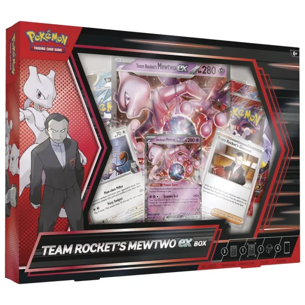 Scarlet & Violet Destined Rivals - TR Mewtwo Box - Inglés - Imagen 2