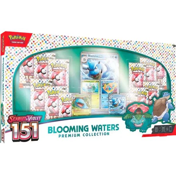 Scarlet & Violet 151 -Blooming Waters Premium Collections - Inglés