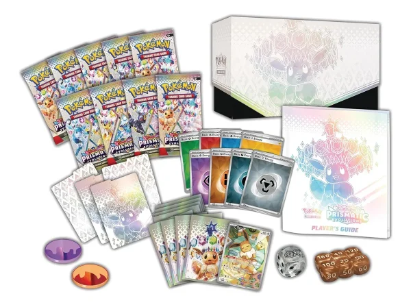 Prismatic Evolutions - Elite Trainer Box - Inglés - Imagen 2
