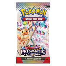 Sobre Pokémon TCG Prismatic Evolutions Inglés