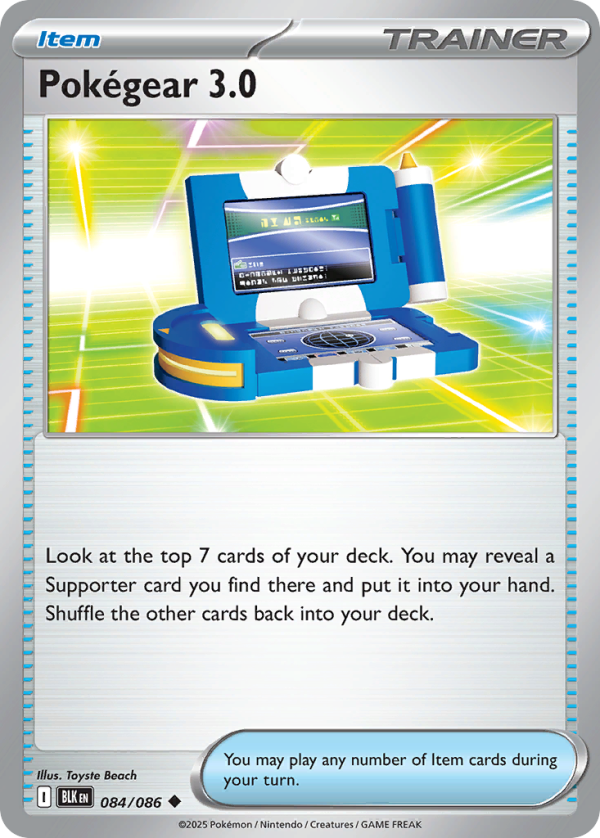 Pokégear 3.0 Ediciones Variadas - Común