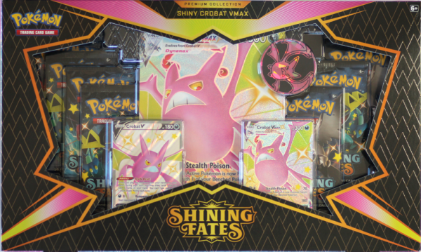 Shining Fates Shiny Crobat VMAX Premium Collection - Inglés