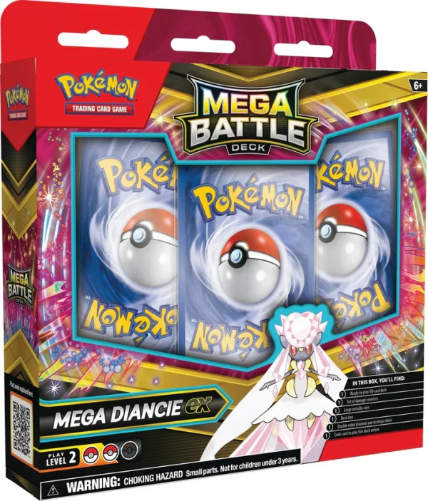 [PREVENTA 24/10/2025] Mega Battle Deck (M Diancie ex) – Español
