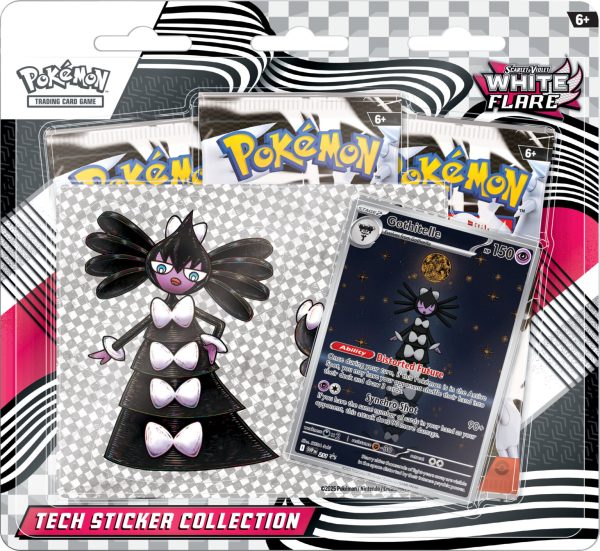 White Flare - Tech Sticker Collection - Español