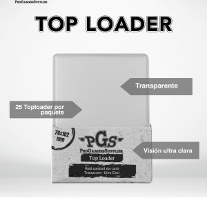 Top Loader - PGS - 25 unidades