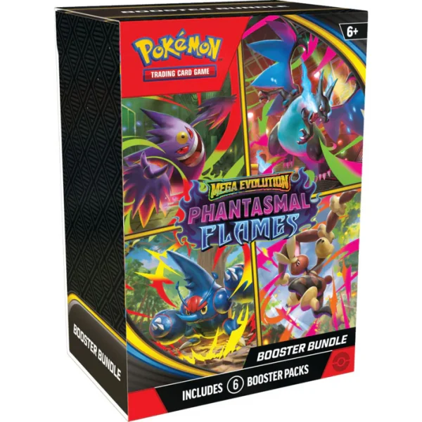[PREVENTA 14/11/25] Mega Evolution Phantasmal Flames - Booster Bundle - Español