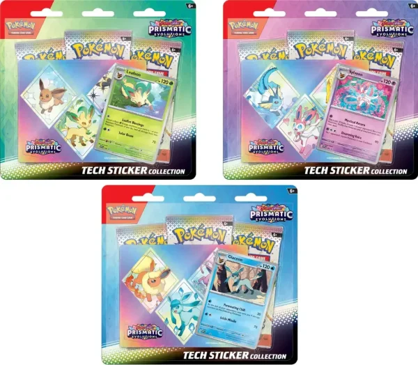 Prismatic Evolutions - Tech Sticker Collection - Español