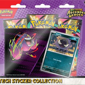 MEGA EVOLUTION - ASCENDED HEROES TECH STICKER COLLECTION - ESPAÑOL