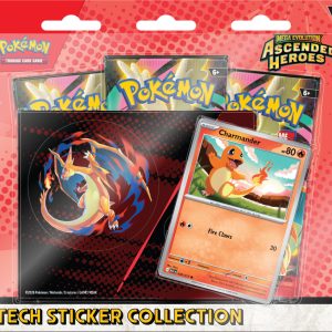 Alternative view of MEGA EVOLUTION - ASCENDED HEROES TECH STICKER COLLECTION - ESPAÑOL