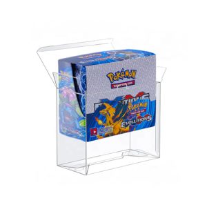 Protector Caja Plástica Booster Box Pokemon