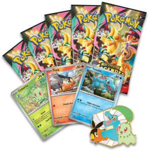 Alternative view of Mega Evolution: Ascended Heroes - First Partners Deluxe Pin Collection – Español