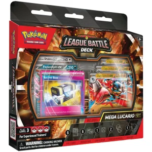 [PREVENTA 22/05/2026]LEAGUE BATTLE DECK - MEGA LUCARIO EX - INGLÉS