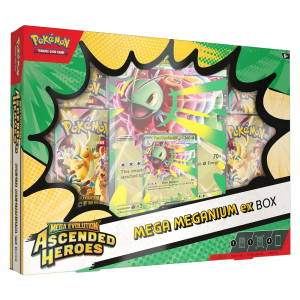 Ascended Heroes - Mega ex Box - Mega Meganium Español