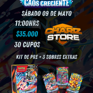 PRE LANZAMIENTO CAOS CRECIENTE