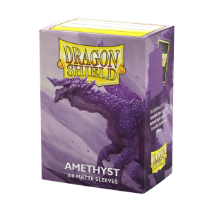 DRAGON SHIELD - SLEEVES STANDARD SIZE MATTE (100) - AMETHYST