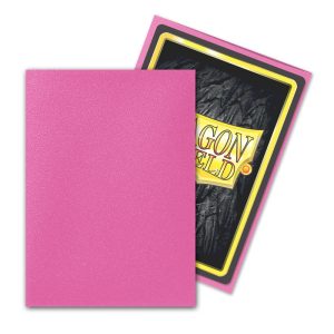 Alternative view of DRAGON SHIELD - SLEEVES STANDARD SIZE MATTE (100) - PINK DIAMOND