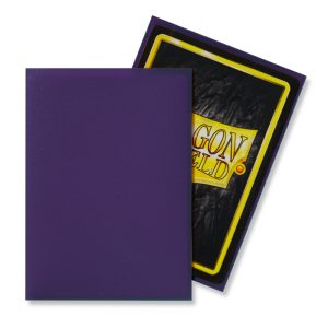 Alternative view of DRAGON SHIELD - SLEEVES STANDARD SIZE MATTE (100) - PURPLE