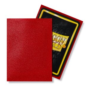 Alternative view of DRAGON SHIELD - SLEEVES STANDARD SIZE MATTE (100) - RUBY