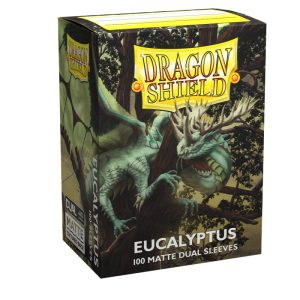 DRAGON SHIELD - SLEEVES STANDARD SIZE MATTE DUAL (100) - EUCALYPTUS
