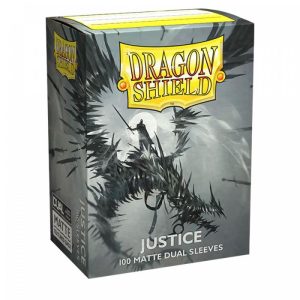 DRAGON SHIELD - SLEEVES STANDARD SIZE MATTE DUAL (100) - JUSTICE