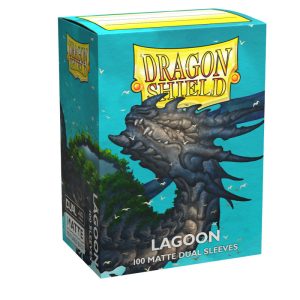 DRAGON SHIELD - SLEEVES STANDARD SIZE MATTE DUAL (100) - LAGOON