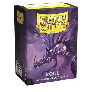 DRAGON SHIELD - SLEEVES STANDARD SIZE MATTE DUAL (100) - SOUL