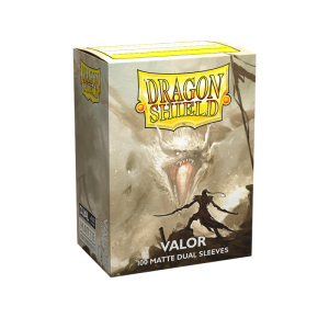DRAGON SHIELD - SLEEVES STANDARD SIZE MATTE DUAL (100) - VALOR