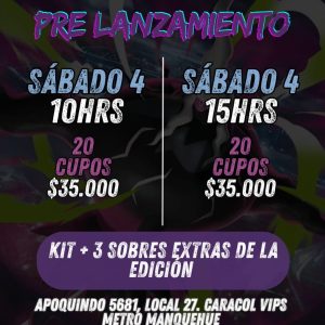 PRE LANZAMIENTO PITCH BLACK 03PM - SABADO 04 JULIO