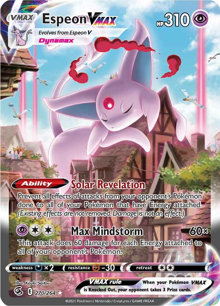 Espeon VMAX (Alternate Art Secret) - Secret Rare - Español