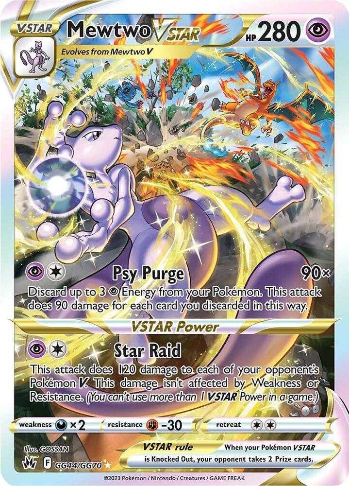 Mewtwo VSTAR - GG44/GG70 - Ultra Rare - Español