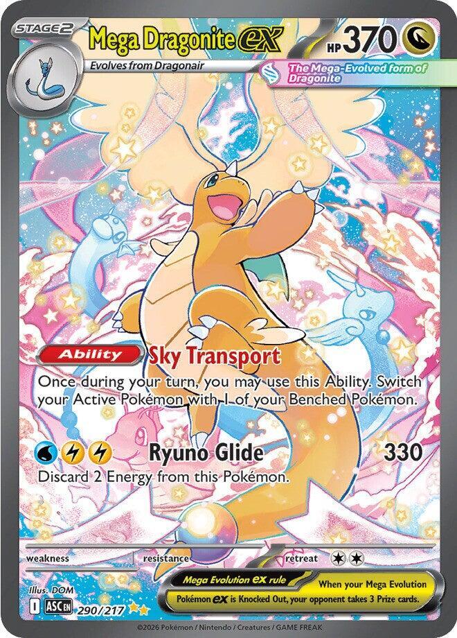 Mega Dragonite ex - 290/217 - Special Illustration Rare - Ingles