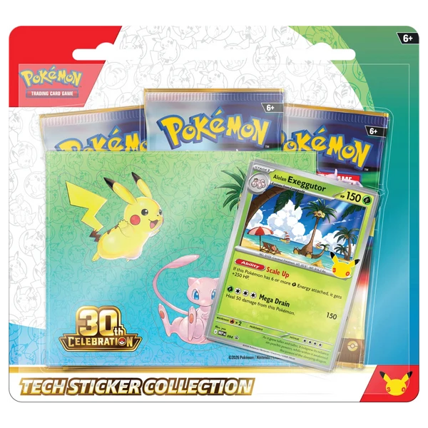 [PREVENTA 2 - 25/09/26] 30th Celebration - Tech Sticker - Exeggutor - Español