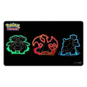Playmat: Pokemon Foil- Neon Kanto