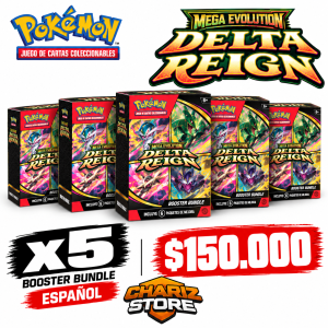[PREVENTA 06/11/2026] Delta Reign - PACK  Booster Bundle X 5 - ESPAÑOL